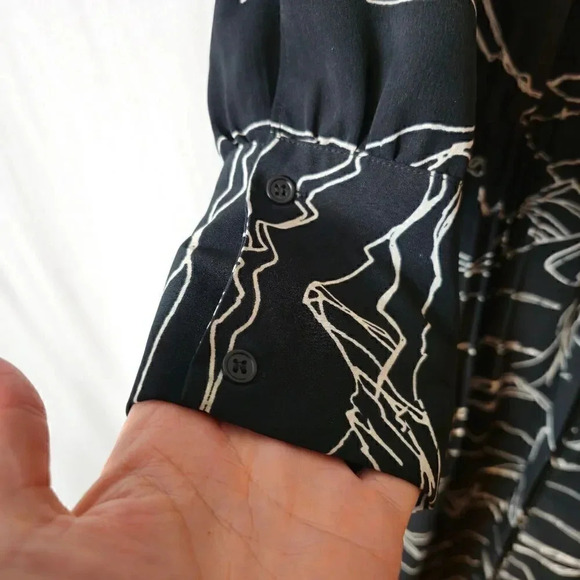 ♥Topshop button down dress with adjustable waist strings - Picture 11 of 12